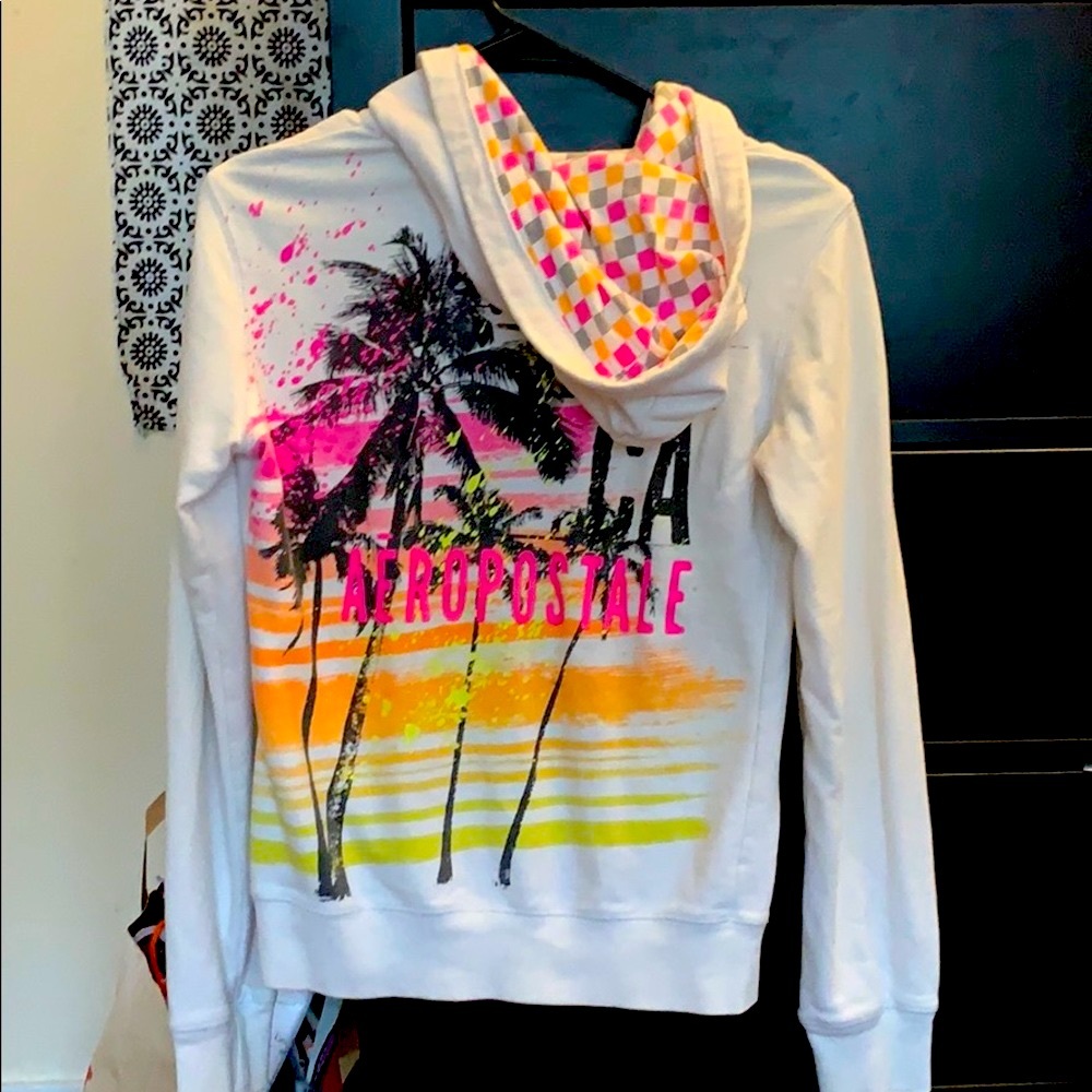 SUPER CUTE AERO JACKET NEW palm trees